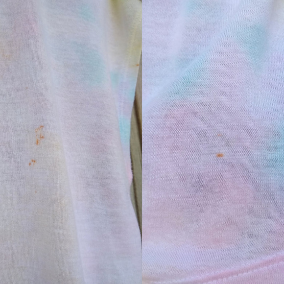 PINK Victoria's Secret Tie Dye Cropped T-Shirt - Picture 8 of 8